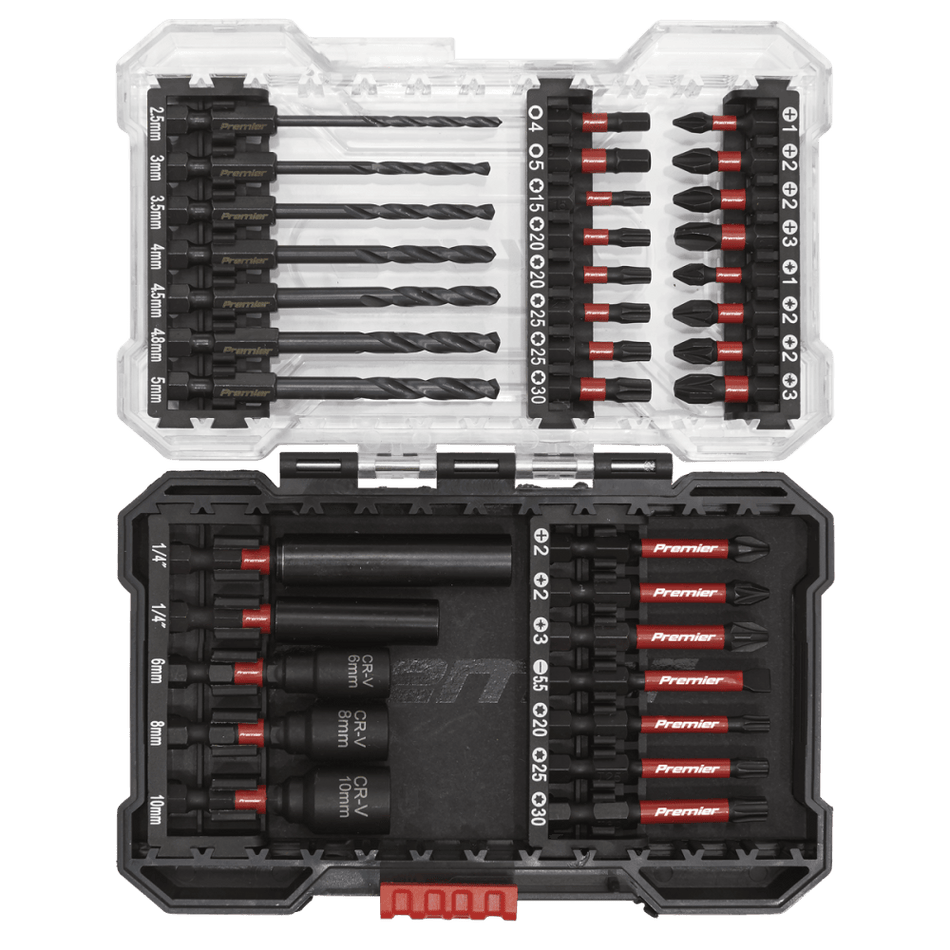 Sealey Power Tool Bit Set 35pc Impact Grade Model No- AK8284