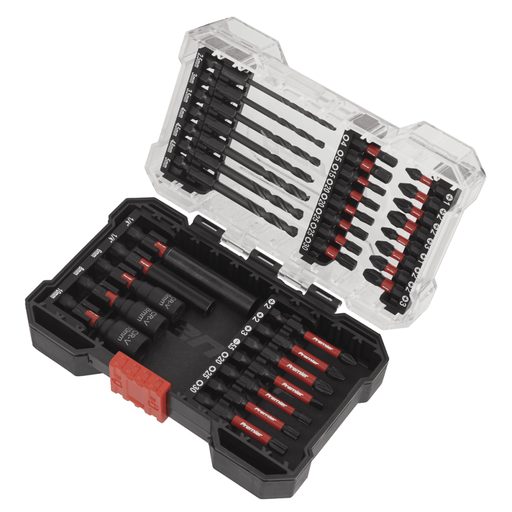 Sealey Power Tool Bit Set 35pc Impact Grade Model No- AK8284