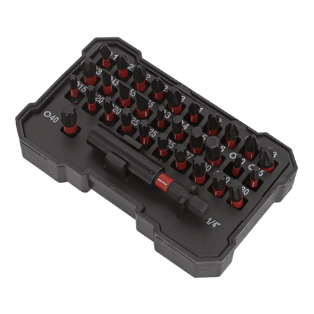 Sealey Power Tool Bit Set 32pc Impact Grade Model No- AK8286