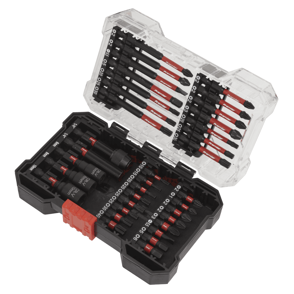 Sealey Power Tool Bit Set 35pc Impact Grade Model No- AK8283