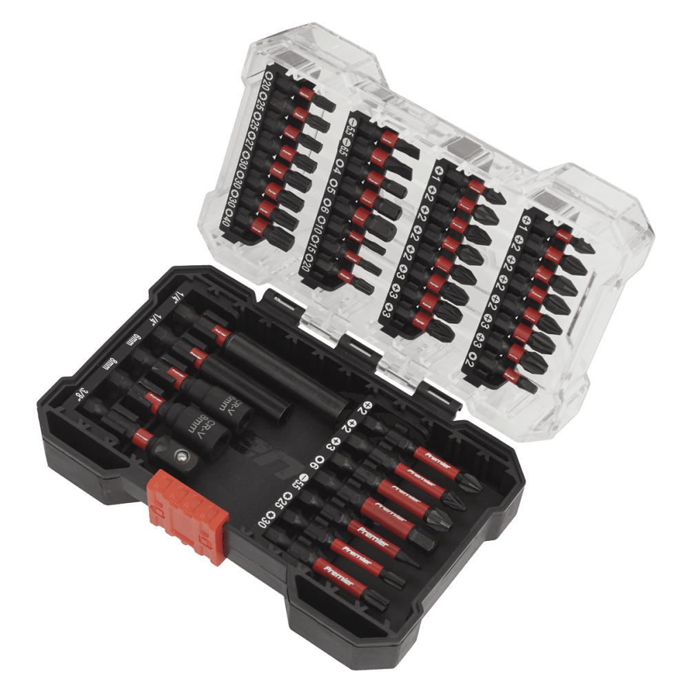 Sealey Power Tool Bit Set 44pc Impact Grade Model No- AK8280