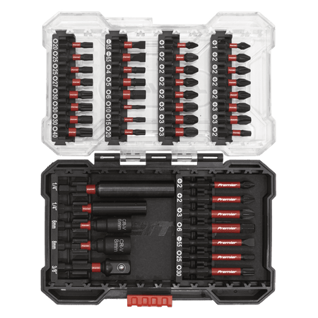 Sealey Power Tool Bit Set 44pc Impact Grade Model No- AK8280