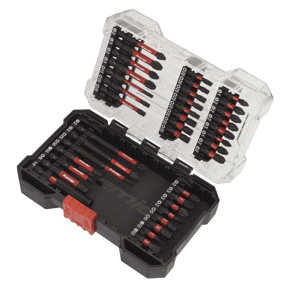 Sealey Power Tool Bit Set 38pc Impact Grade Model No- AK8282