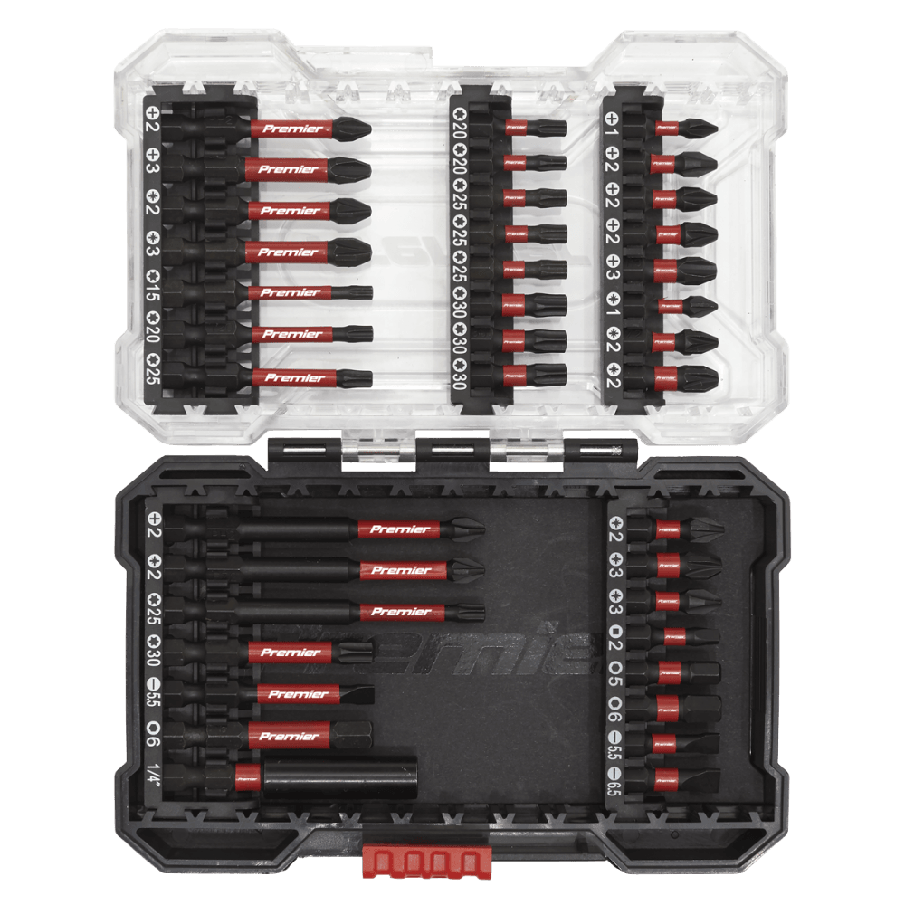 Sealey Power Tool Bit Set 38pc Impact Grade Model No- AK8282