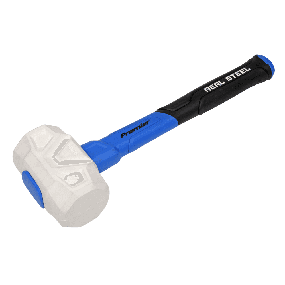 Sealey Rubber Mallet with Fibreglass Shaft 16oz Model No- RMG16