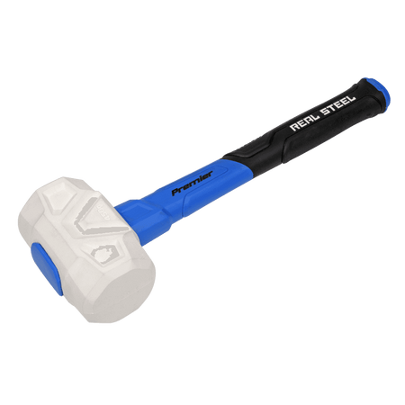 Sealey Rubber Mallet with Fibreglass Shaft 16oz Model No- RMG16
