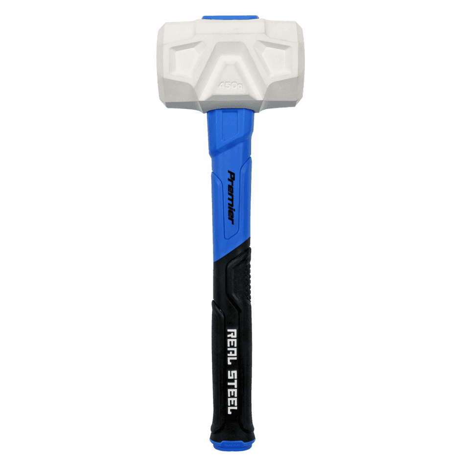 Sealey Rubber Mallet with Fibreglass Shaft 16oz Model No- RMG16