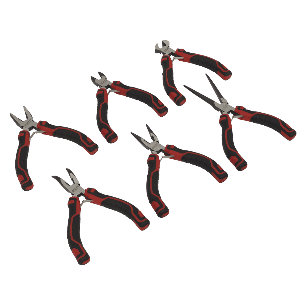 Sealey Mini Pliers Set 6pc Model No- AK8381