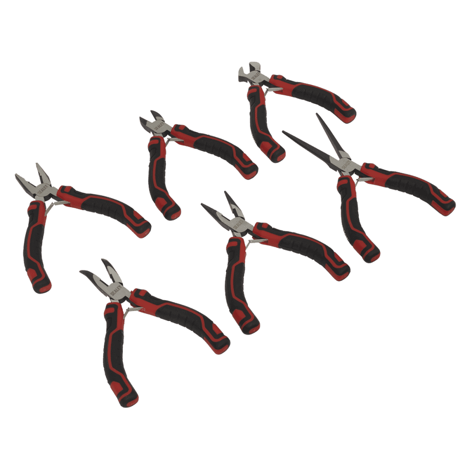 Sealey Mini Pliers Set 6pc Model No- AK8381