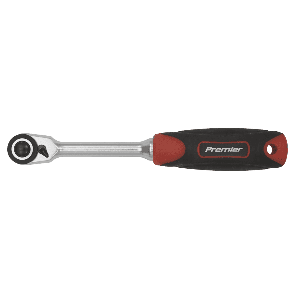 Sealey Compact Head Ratchet Wrench 1/4"Sq Drive - Platinum Series Model No- AK8987