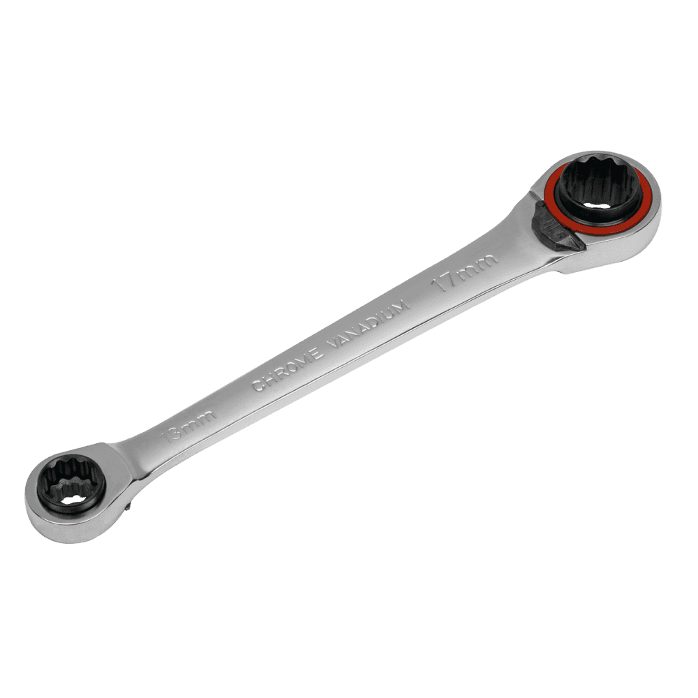 Sealey Premier Platinum 4-in-1 Reversible Ratchet Ring Spanner Model No- AK63948