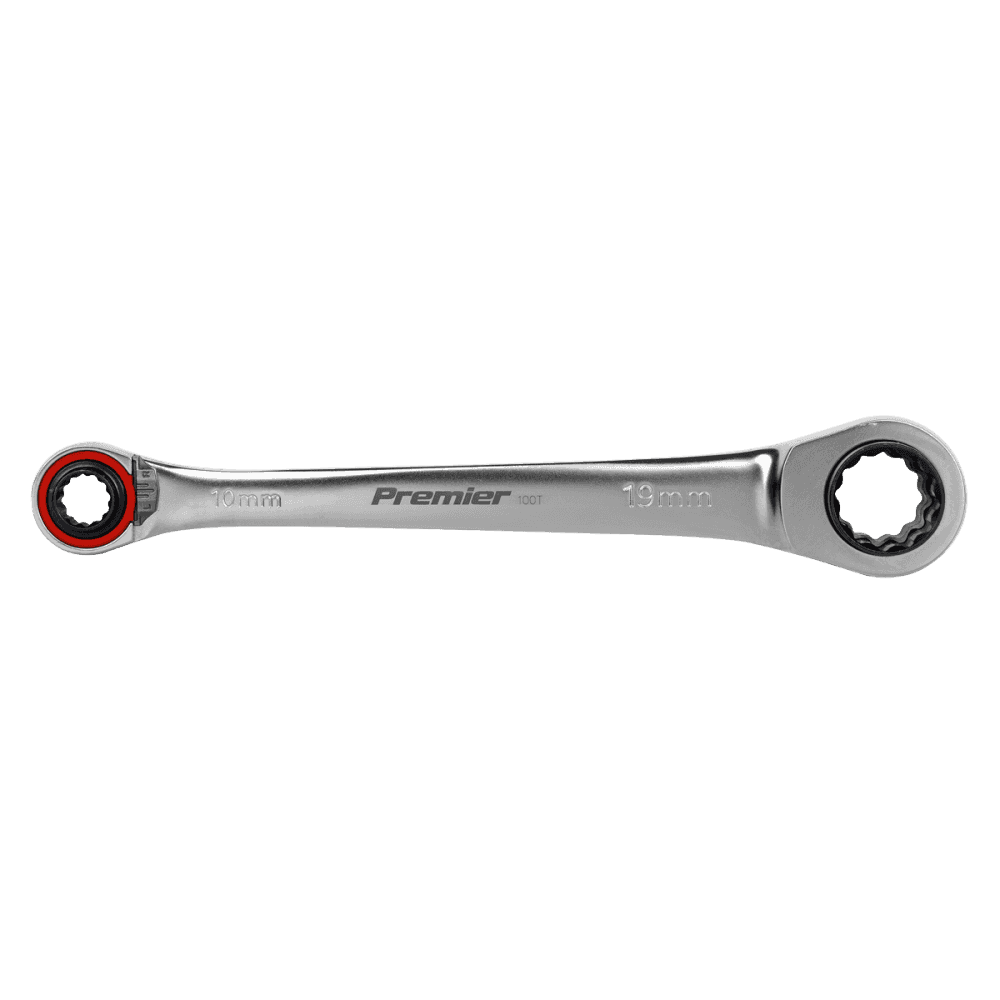 Sealey Premier Platinum 4-in-1 Reversible Ratchet Ring Spanner Model No- AK63948
