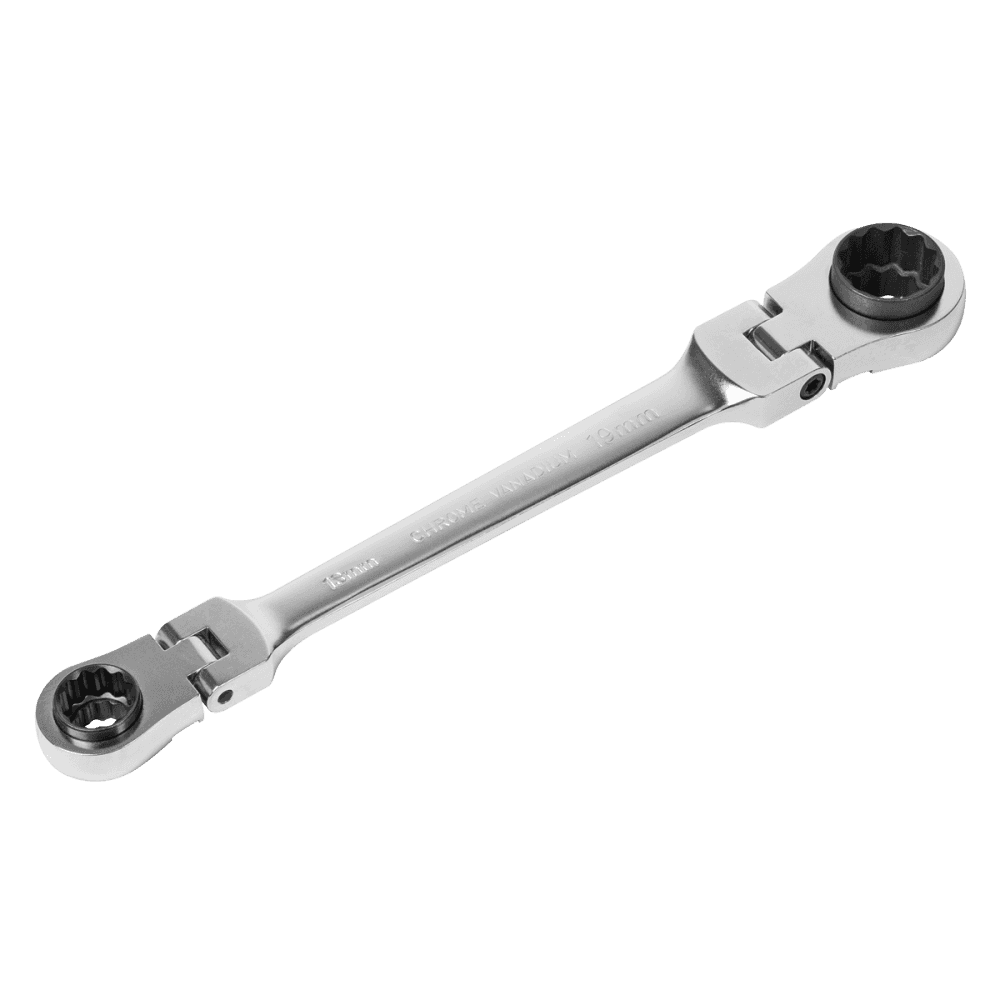 Sealey Premier Platinum 4-in-1 Flexi-Head Reversible Ratchet Ring Spanner Model No- AK63947