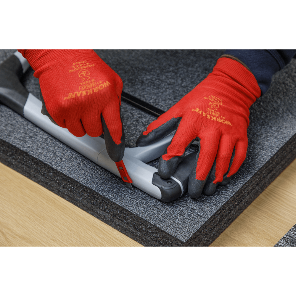 Sealey Easy Peel Shadow FoamÃ‡Ãº Black/Black 1200 x 550 x 50mm Model No- SF50BK