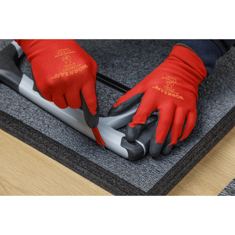 Sealey Easy Peel Shadow Foam® 1200 x 550 x 50mm - Black/Black Model No- SF50BK