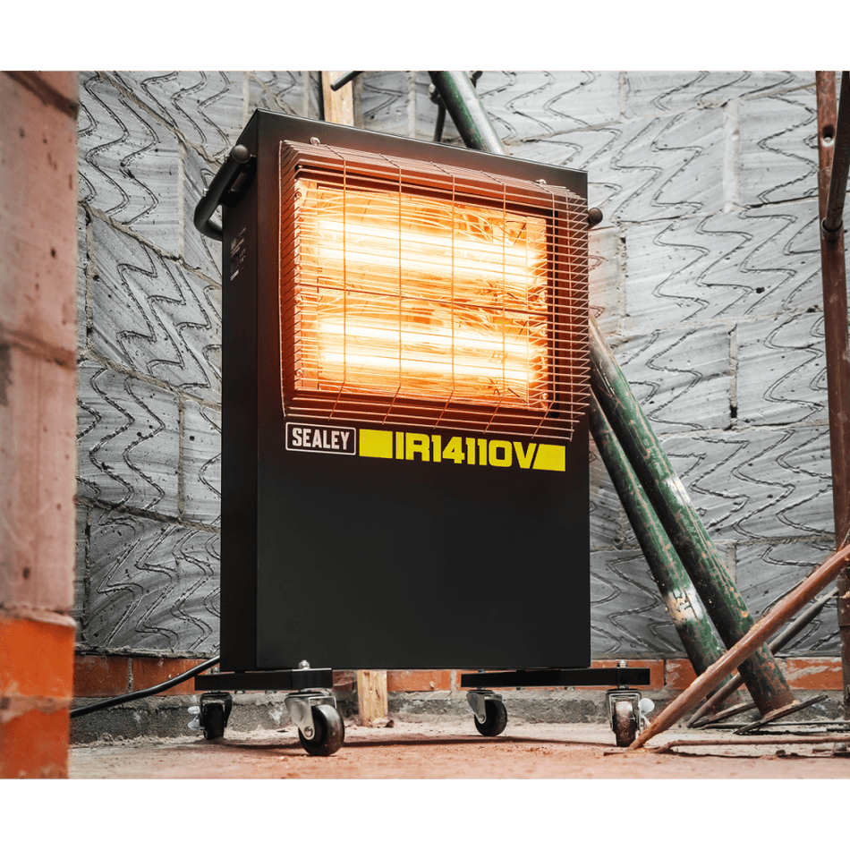 Sealey Infrared Cabinet Heater 1.2/2.4kW 110V Model No- IR14110V