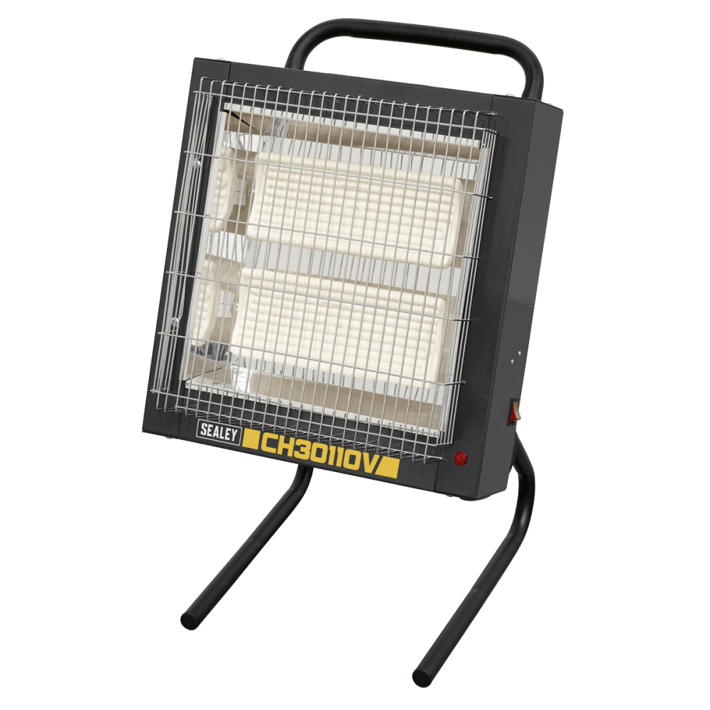 Sealey Ceramic Heater 1.2/2.4kW - 110V Model No- CH30110V