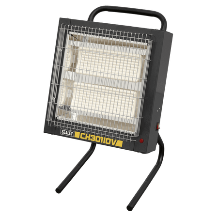 Sealey Ceramic Heater 1.2/2.4kW - 110V Model No- CH30110V
