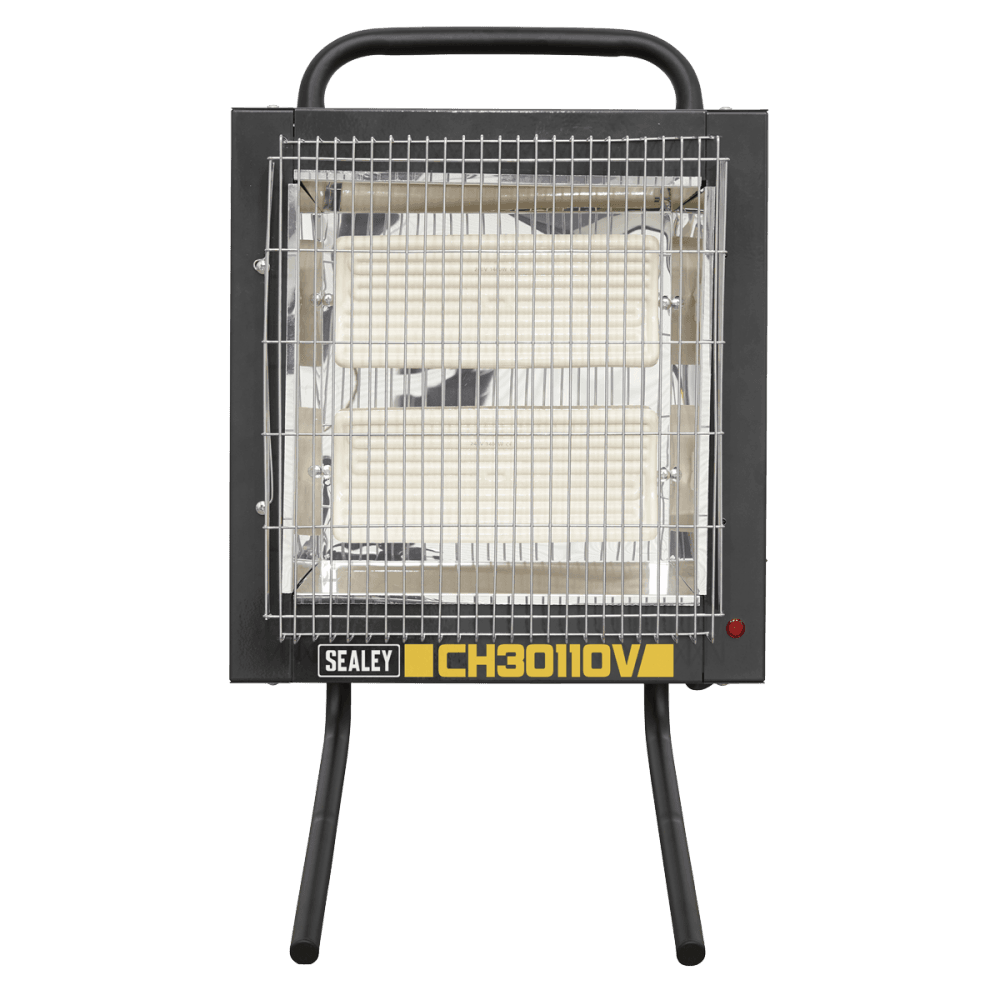 Sealey Ceramic Heater 1.2/2.4kW - 110V Model No- CH30110V