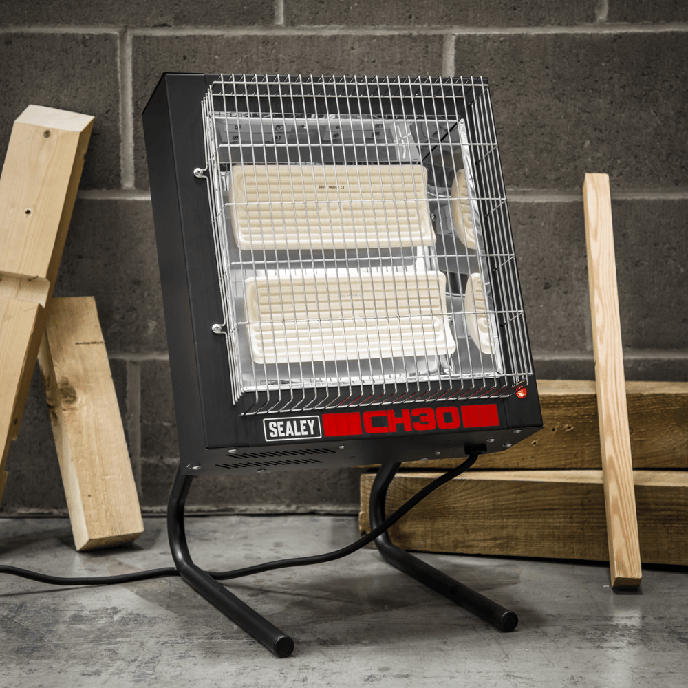 Sealey Ceramic Heater 1.4/2.8kW 230V Model No- CH30