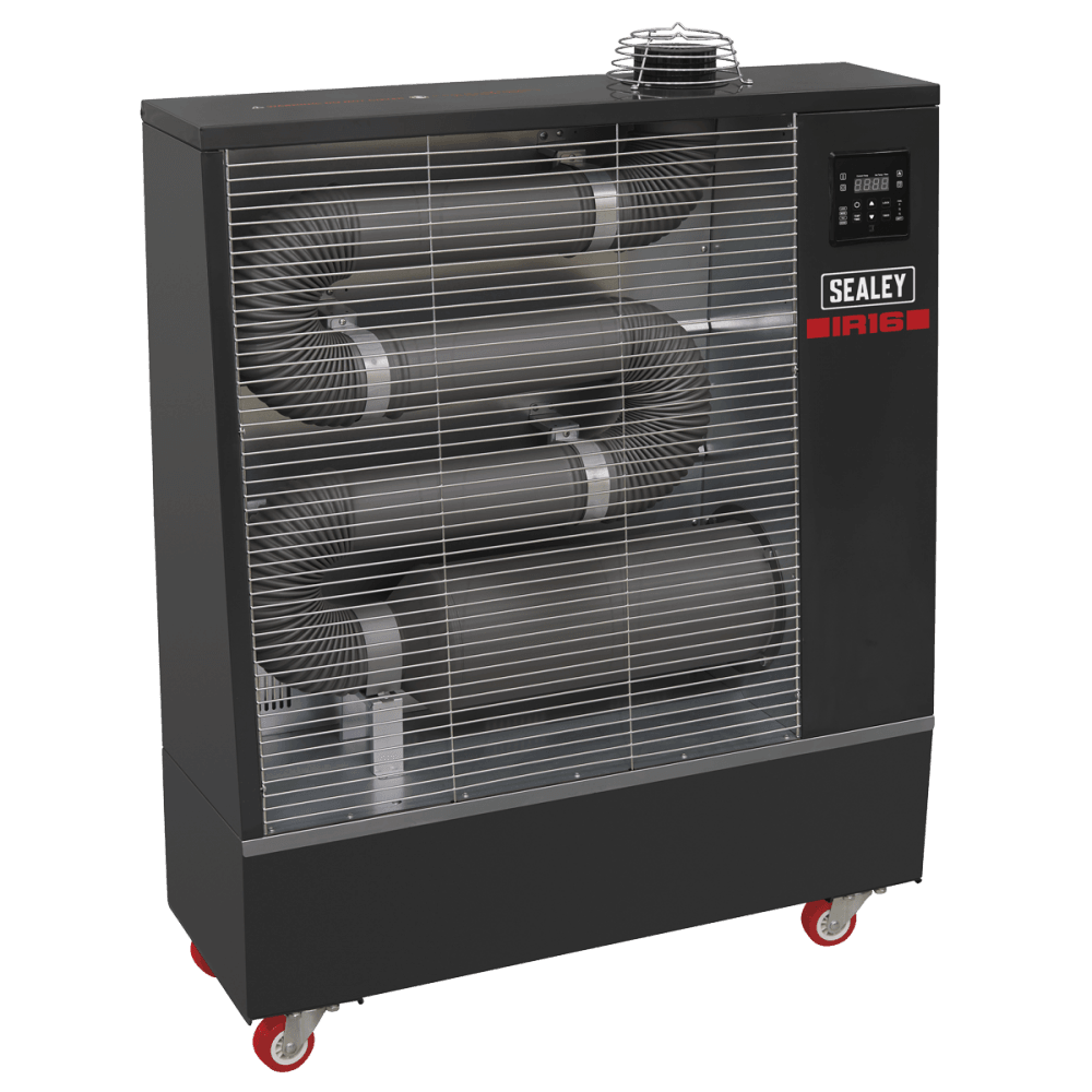 Sealey Industrial Infrared Diesel Heater 16kW Model No- IR16