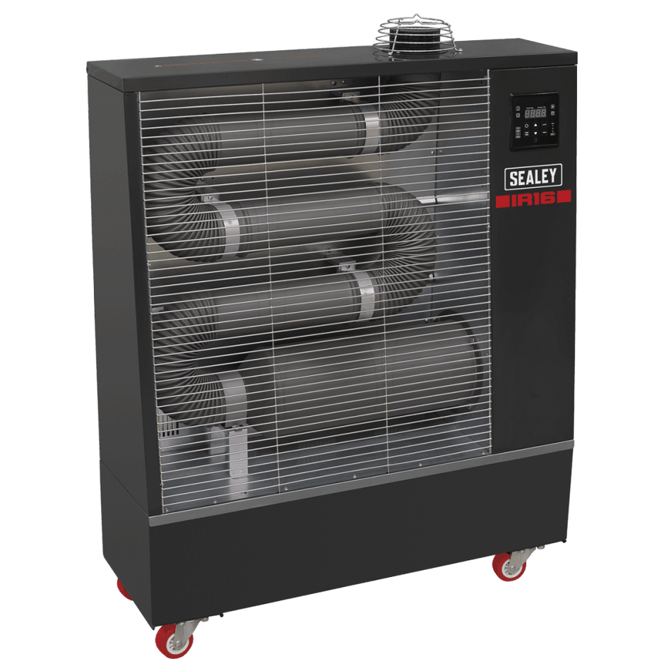 Sealey Industrial Infrared Diesel Heater 16kW Model No- IR16
