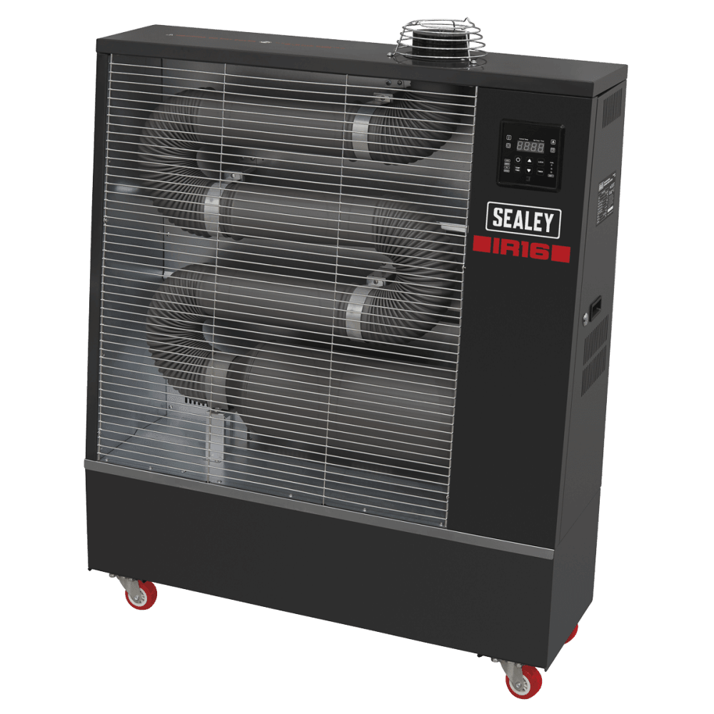 Sealey Industrial Infrared Diesel Heater 16kW Model No- IR16