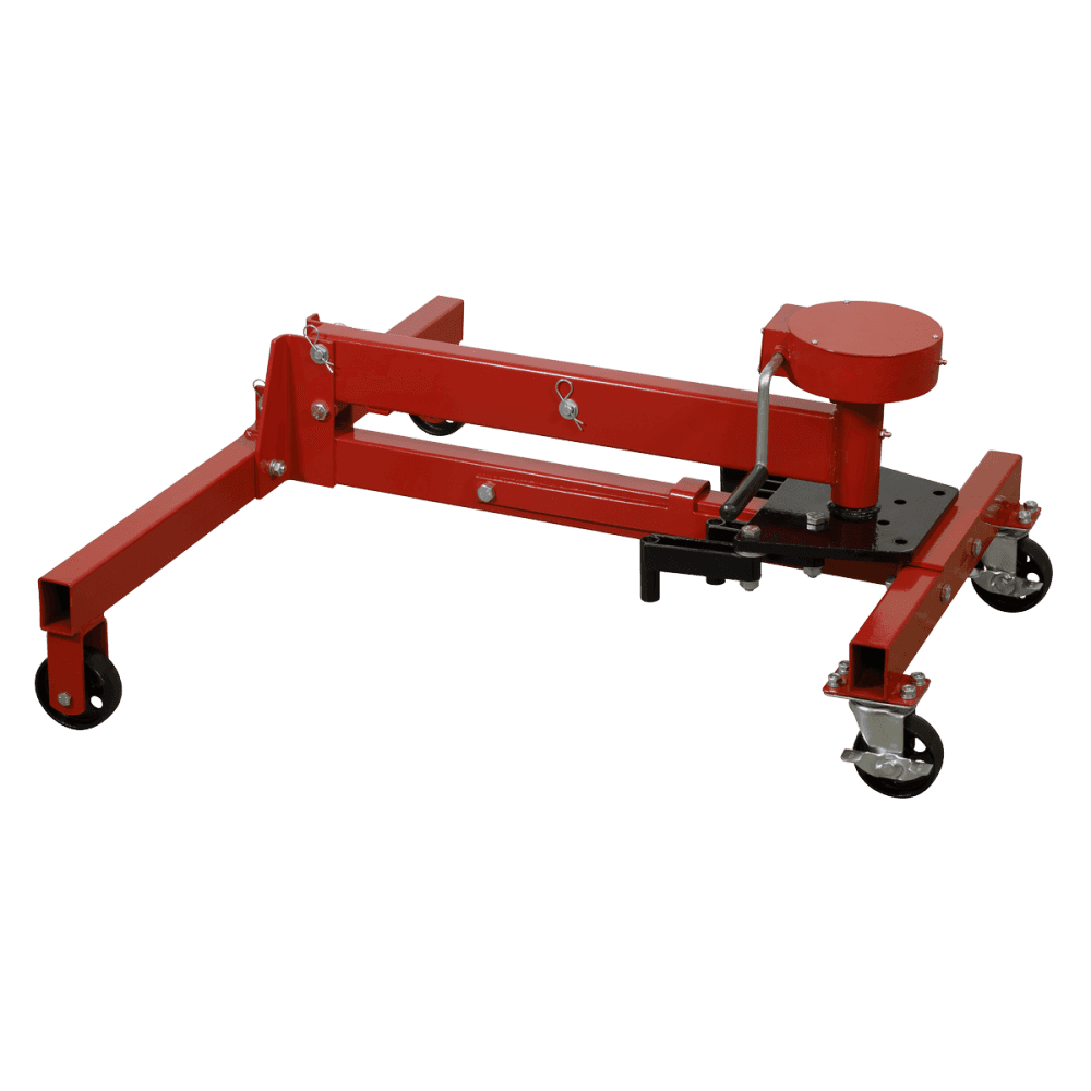 Sealey Folding 360Ã‡Ã Rotating Engine Stand with Geared Handle Drive, 450kg Capacity Model No- ES480D