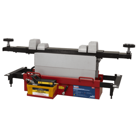 Sealey Air Jacking Beam 2tonne with Arm Extenders & Flat Roller Supports Model No- SJBEX200A