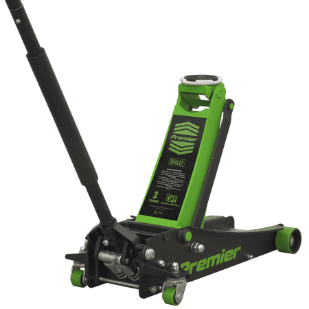 Sealey Trolley Jack 3t & Axle Stands (Pair) 3t per Stand Combo Model No- 3040AGCOMBO1