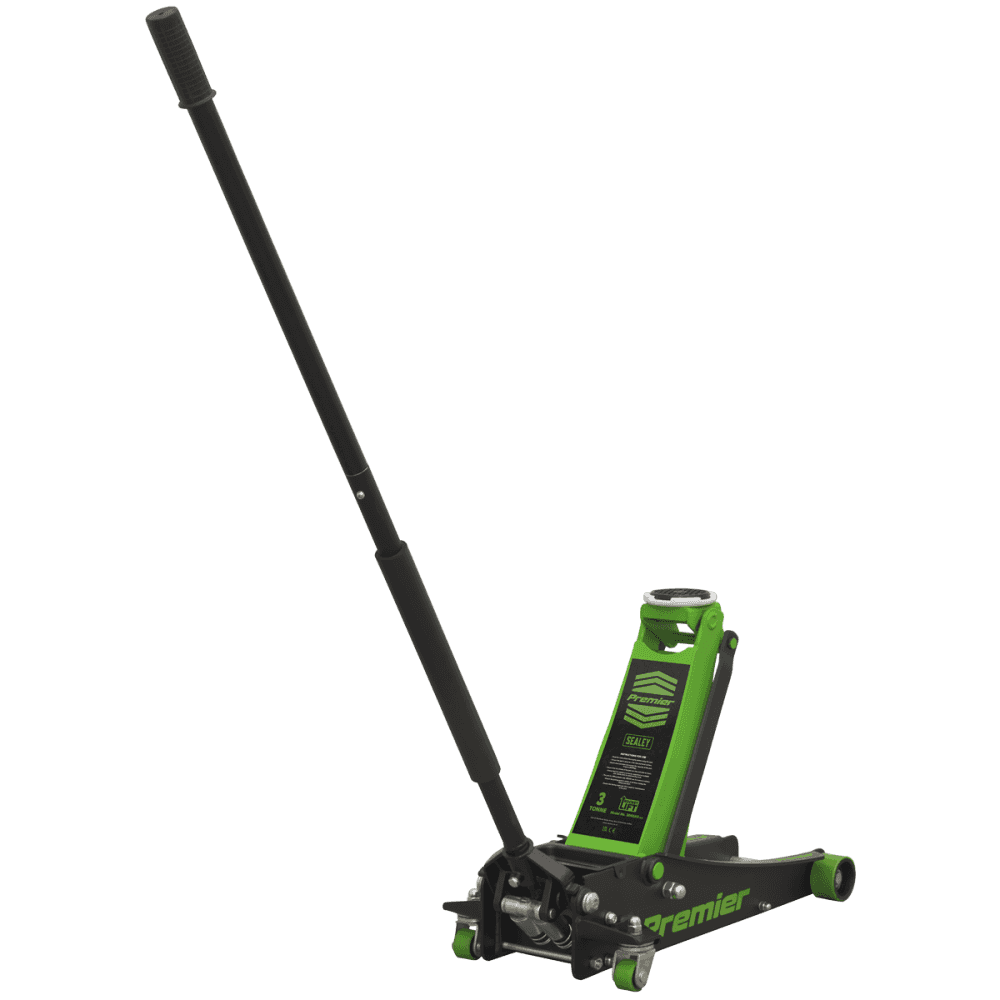 Sealey Trolley Jack 3t & Axle Stands (Pair) 3t per Stand Combo Model No- 3040AGCOMBO1