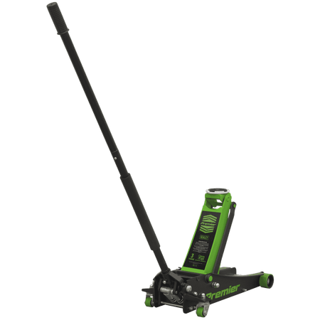 Sealey Trolley Jack 3t & Axle Stands (Pair) 3t per Stand Combo Model No- 3040AGCOMBO1