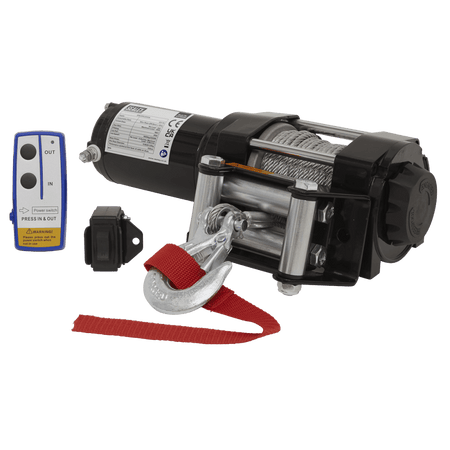 Sealey ATV Winch 1000kg Line Pull 12V Model No- ATV1000W