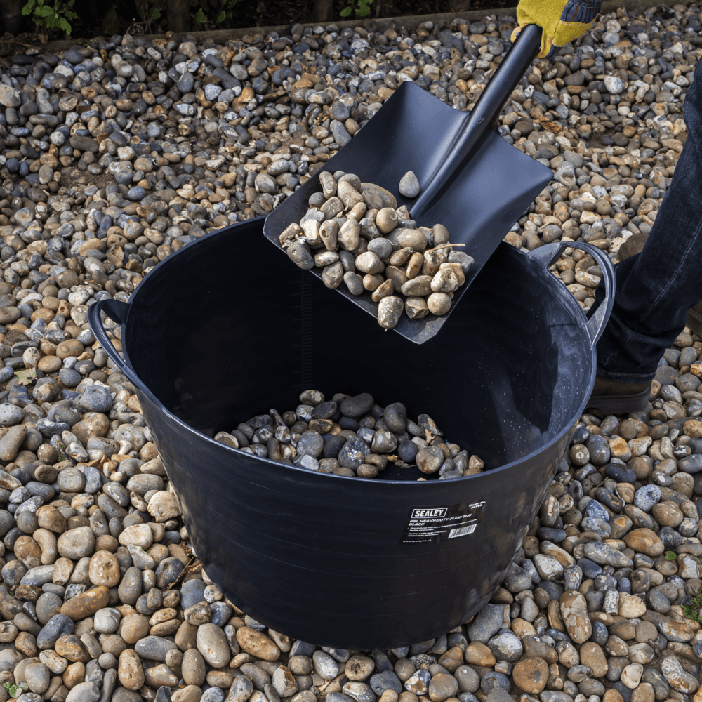 Sealey Heavy-Duty Flexi Tub 65L - Black Model No- SFT65