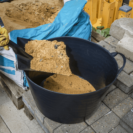 Sealey Heavy-Duty Flexi Tub 65L - Black Model No- SFT65