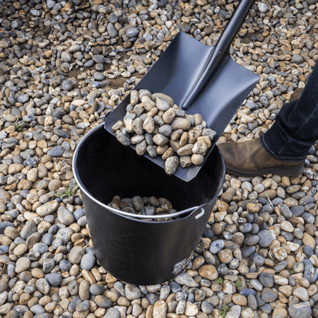 Sealey Heavy-Duty Flexi Tub 26L with Metal Handle - Black Model No- SFT26H