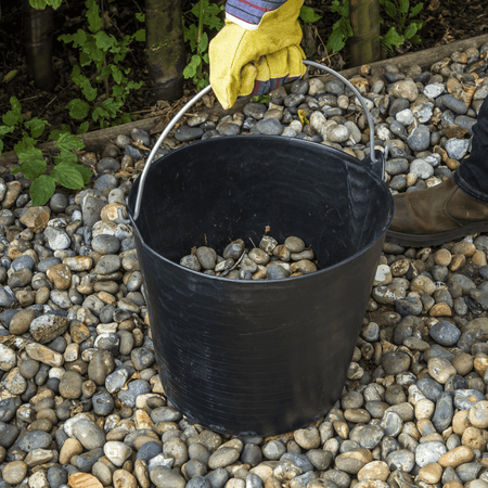 Sealey Heavy-Duty Flexi Tub 26L with Metal Handle - Black Model No- SFT26H