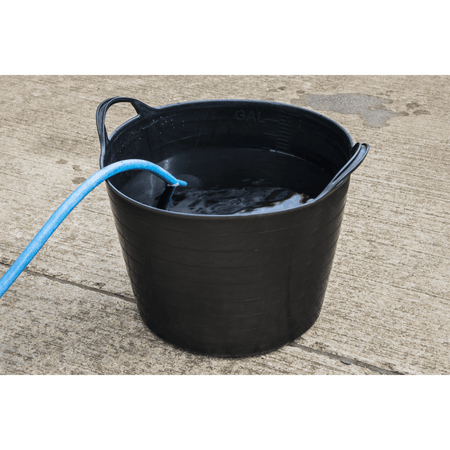 Sealey Heavy-Duty Flexi Tub 40L - Black Model No- SFT40
