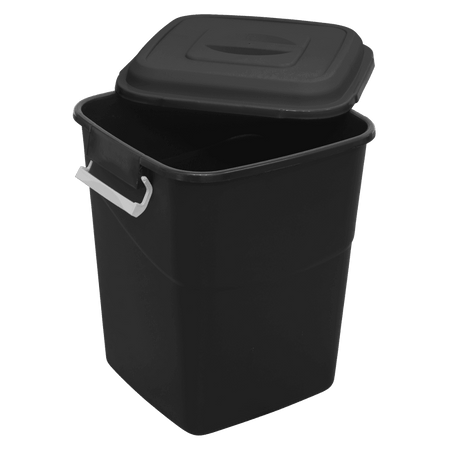 Sealey Refuse/Storage Bin 50L - Black Model No- BM50