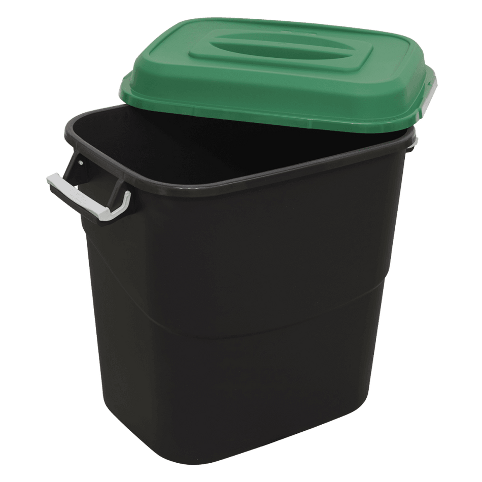 Sealey Refuse/Storage Bin 75L - Green Model No- BM75G