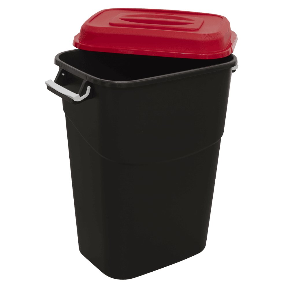 Sealey Refuse/Storage Bin 95L - Red Model No- BM95R