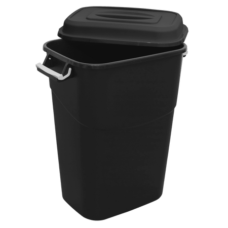Sealey Refuse/Storage Bin 95L - Black Model No- BM95