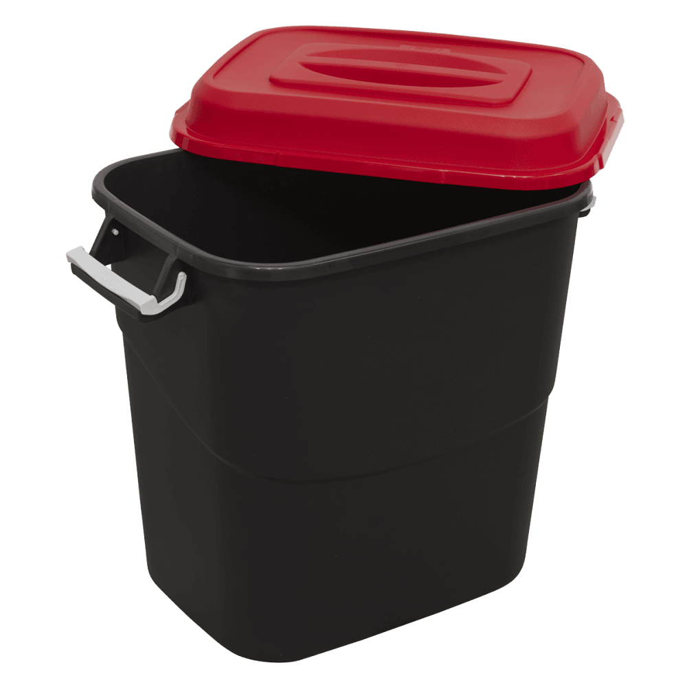 Sealey Refuse/Storage Bin 75L - Red Model No- BM75R
