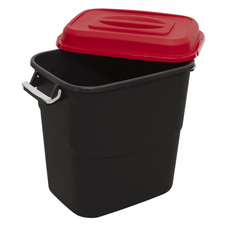 Sealey Refuse/Storage Bin 75L - Red Model No- BM75R