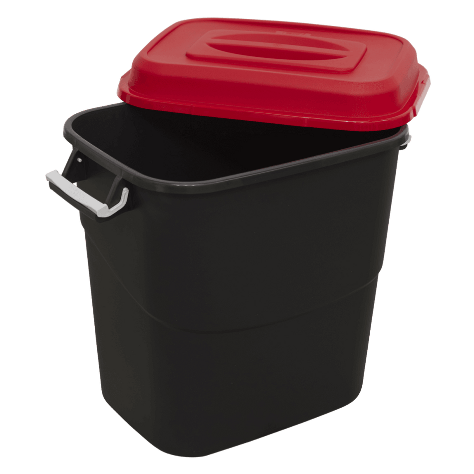 Sealey Refuse/Storage Bin 75L - Red Model No- BM75R