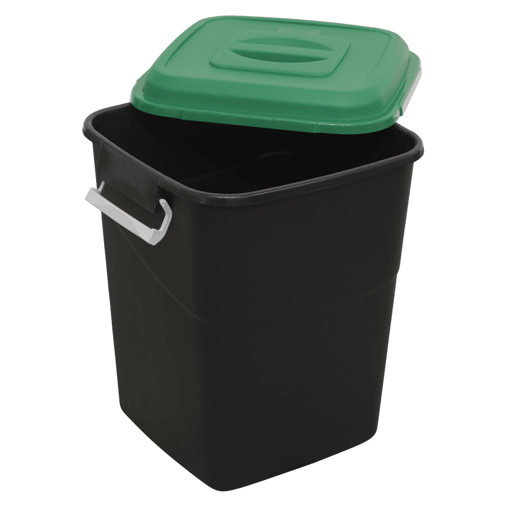 Sealey Refuse/Storage Bin 50L - Green Model No- BM50G