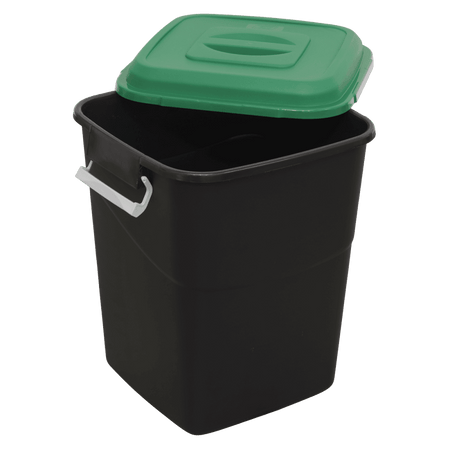 Sealey Refuse/Storage Bin 50L - Green Model No- BM50G