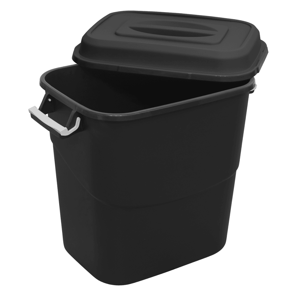 Sealey Refuse/Storage Bin 75L - Black Model No- BM75