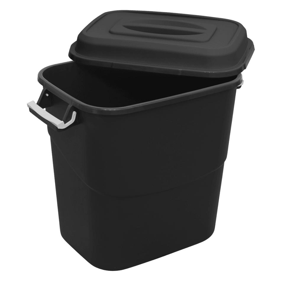 Sealey Refuse/Storage Bin 75L - Black Model No- BM75