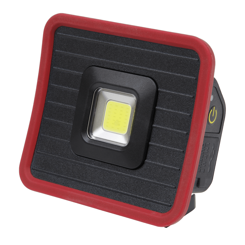 Sealey Rechargeable Pocket Floodlight with Power Bank 10W COB LED Model No- LED1000PB